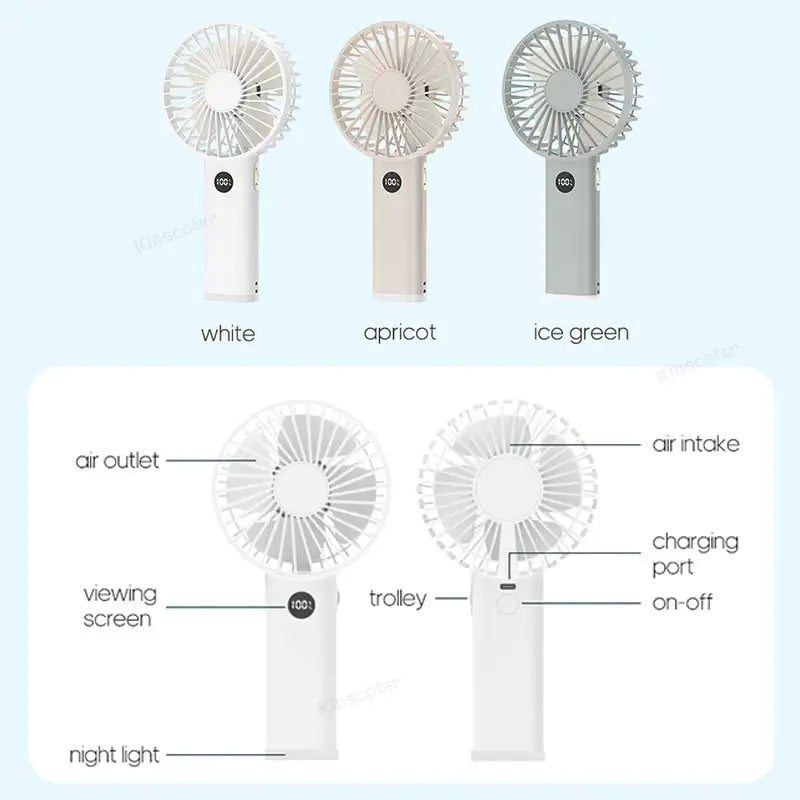 Mini portable fan