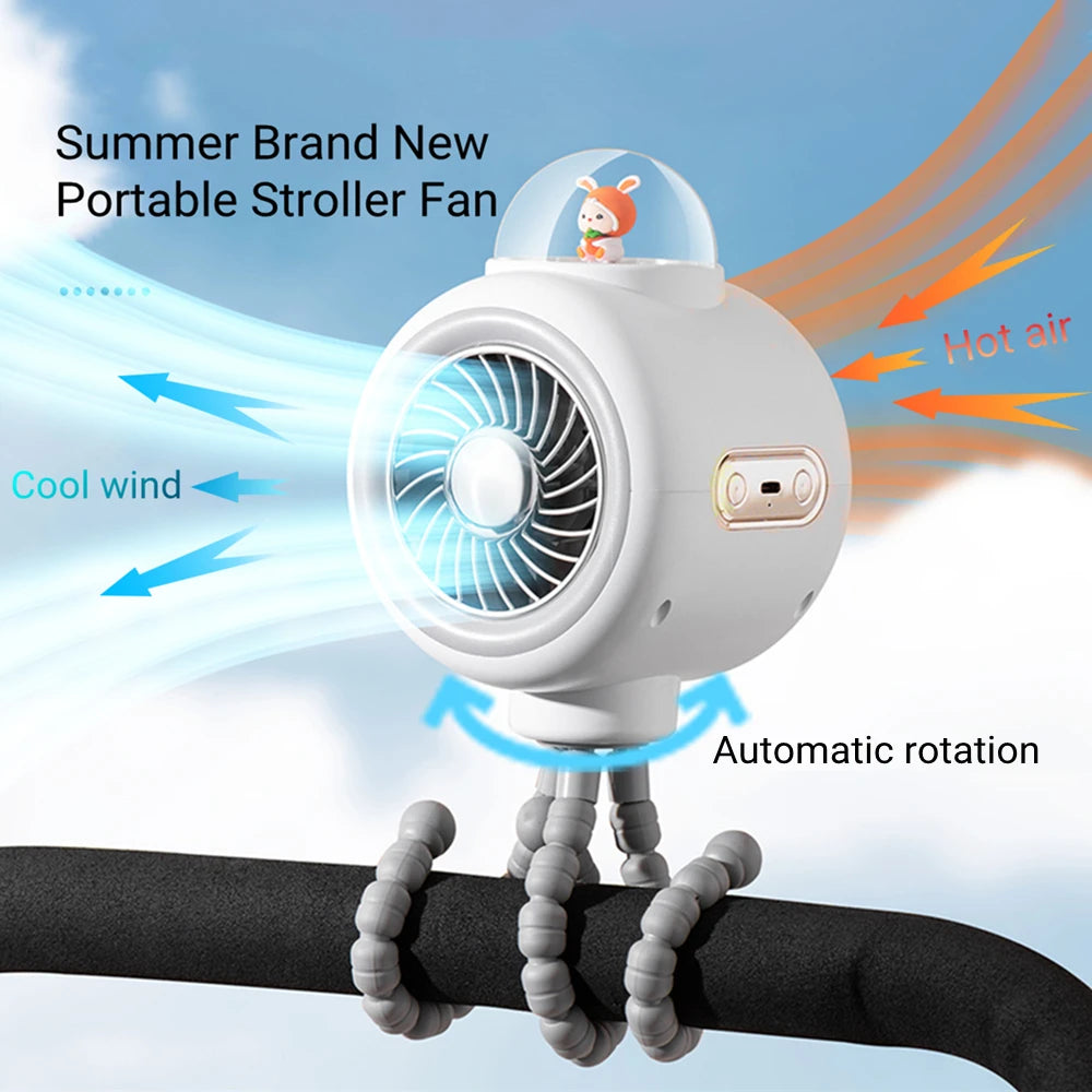 portable stroller fan,