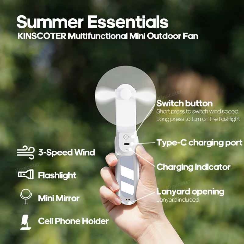 Portable Mini Handheld Fan