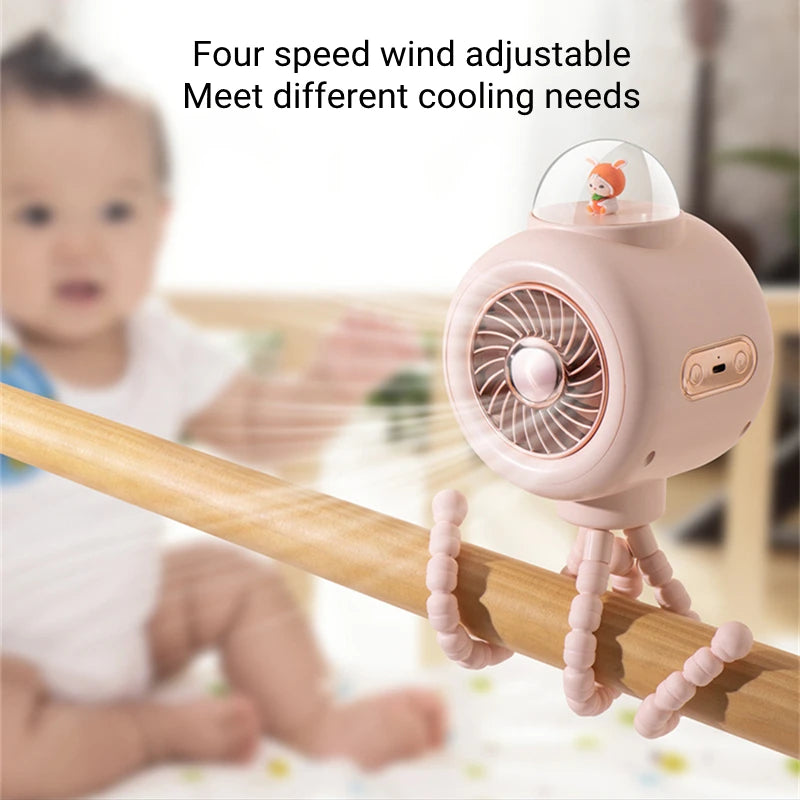 portable stroller fan,