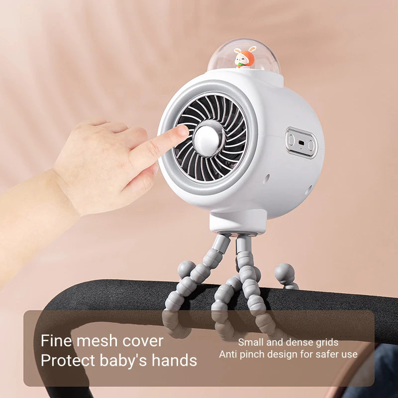 portable stroller fan,